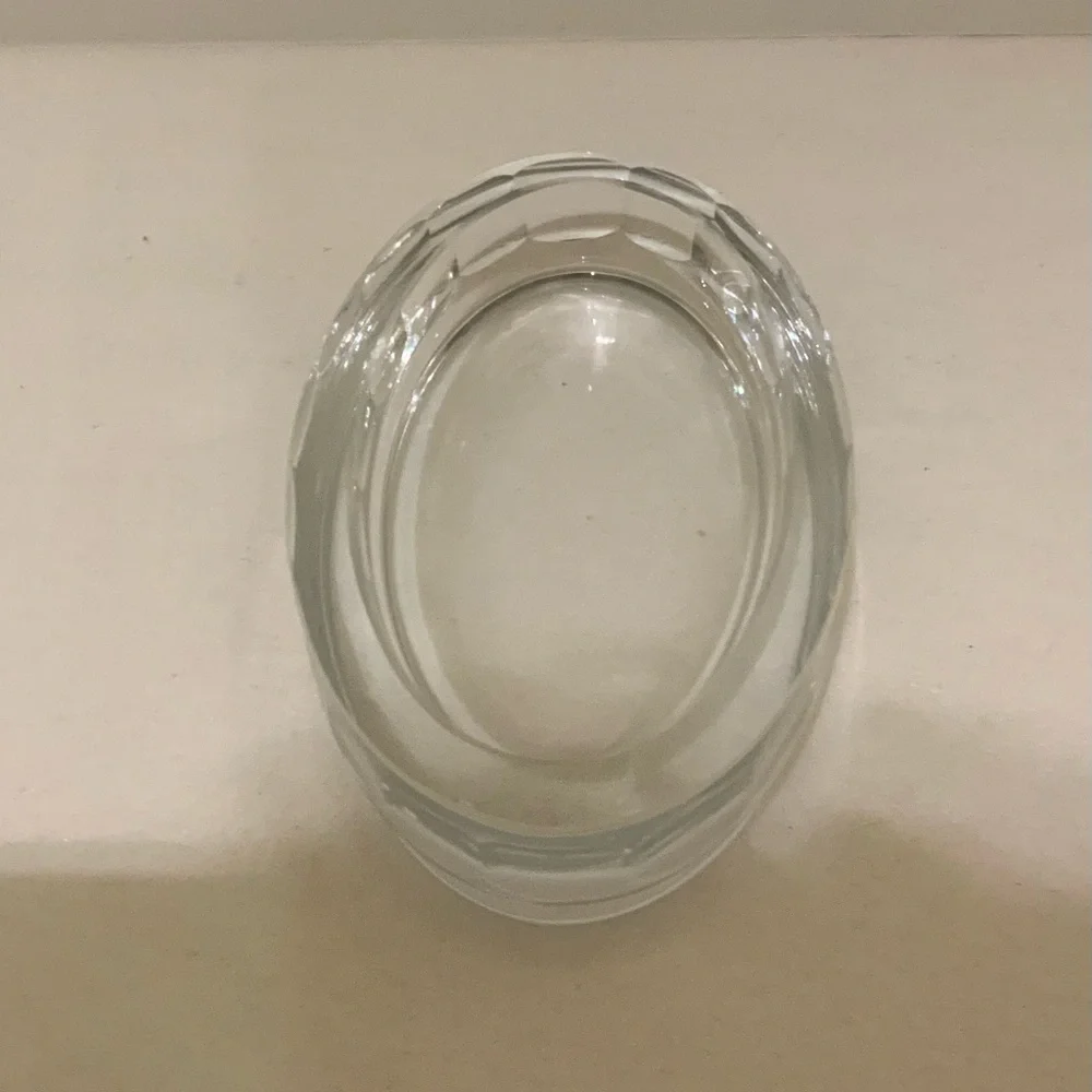 Resturation Hardware Heavy Glass Soap Dish